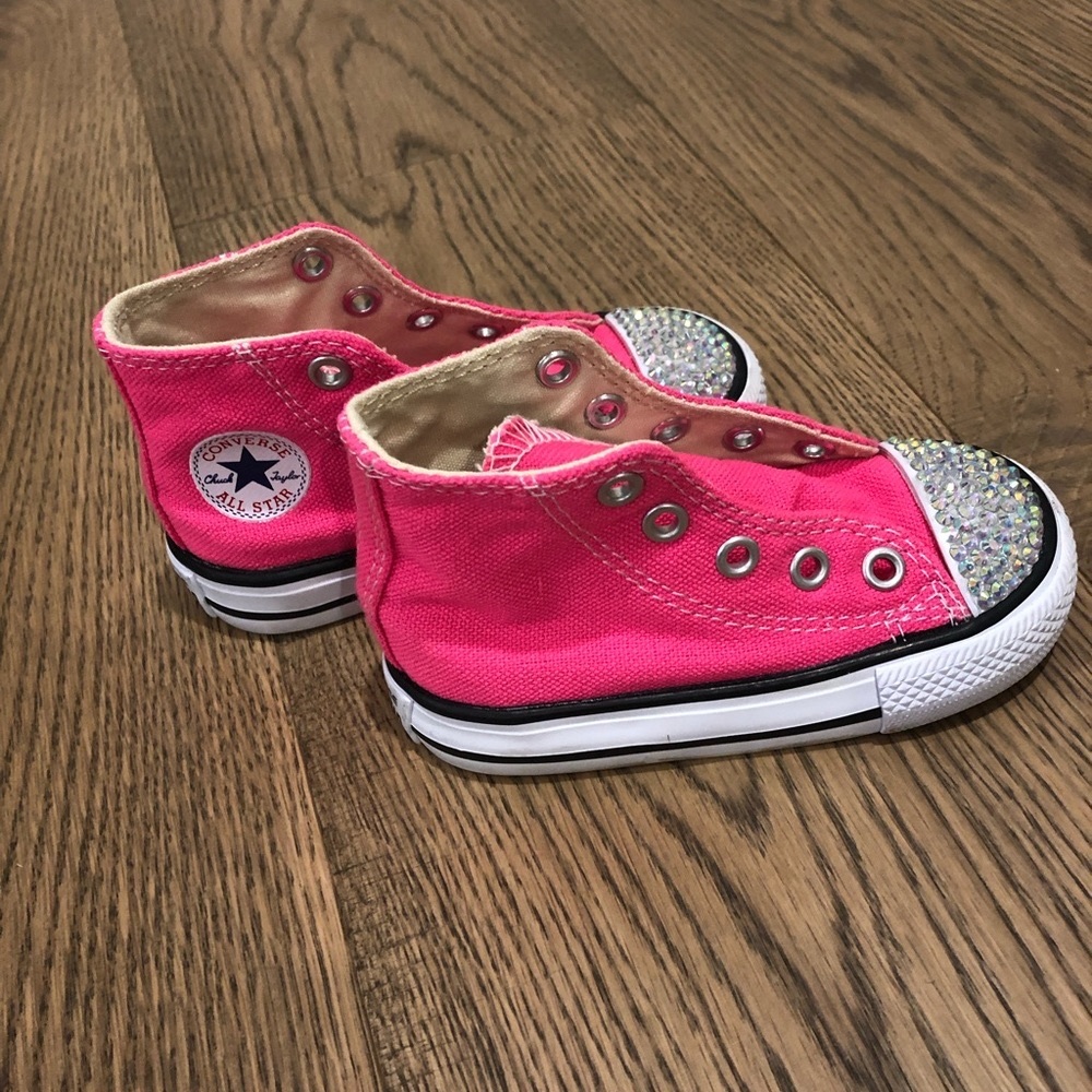 Converse Rhinestone Toddler shoes